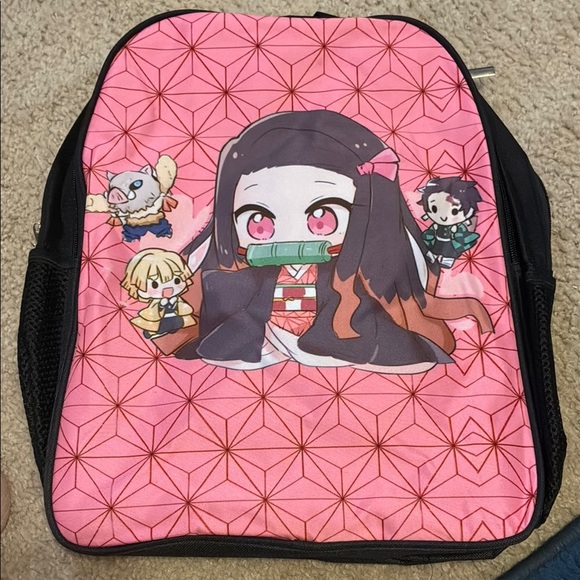 🆕 Anime Dragon Slayer backpack with matching pencil pouch. - Picture 1 of 9